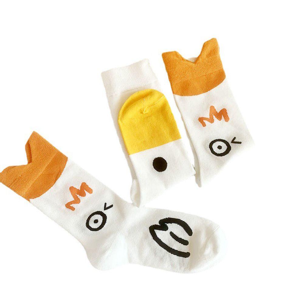 EXPEN Vớ Cotton Cổ Cao Thời Trang Thoải Mái Ấm Áp Dành Cho Nữ