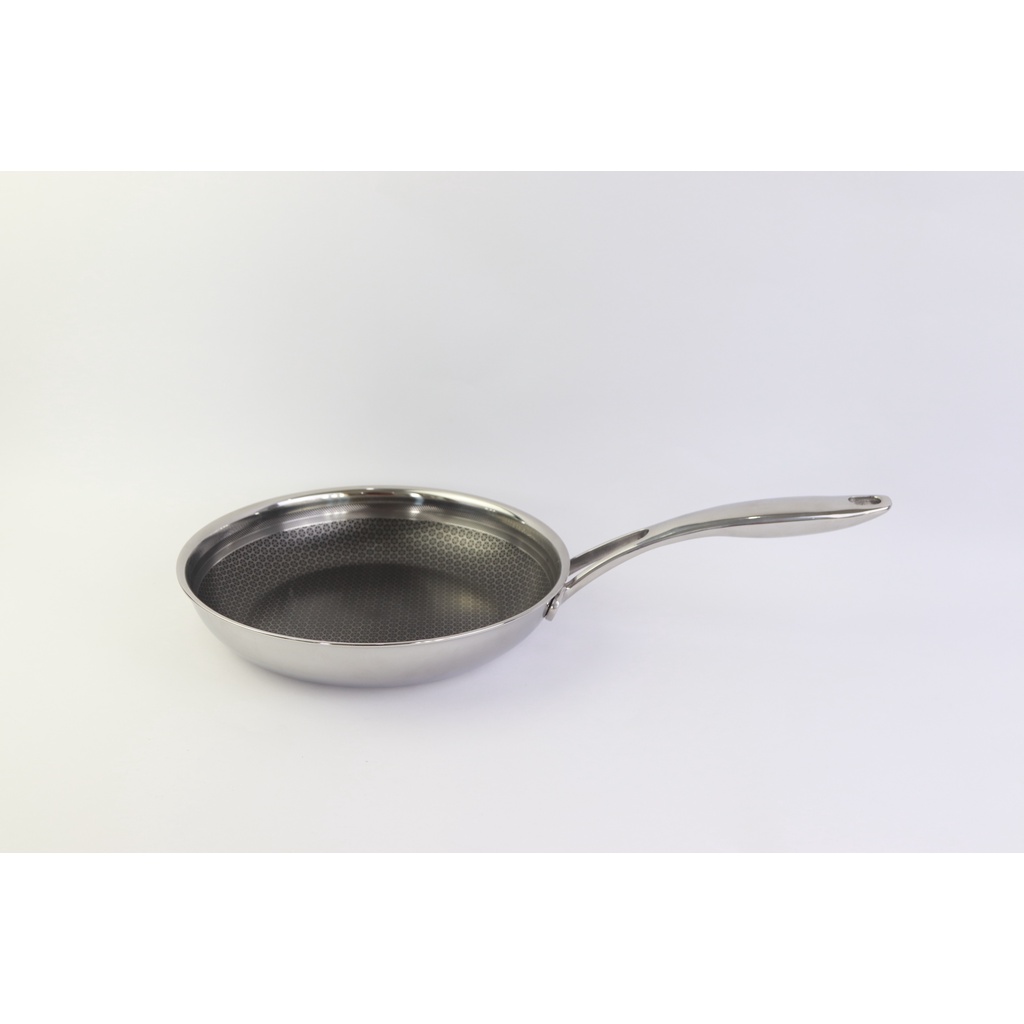 Chảo Tổ ong Black cube Bếp Từ Cào Không Xước KimsCook Hàn Quốc inox 304  - 20cm/22cm/24cm/26cm/28cm/30cm/32cm