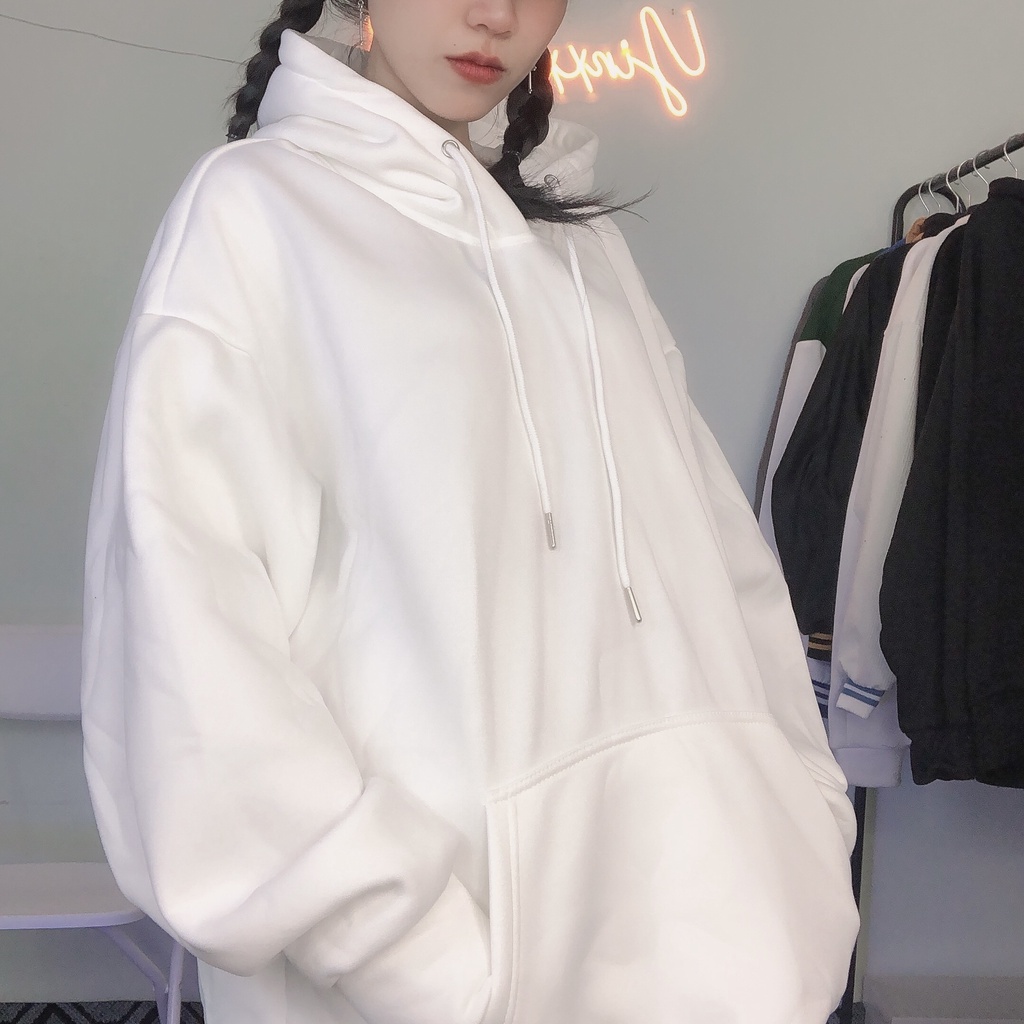 Áo hoodie trơn form rộng nam nữ Yinxx, hoddie unisex oversize nỉ đẹp dày dặn HD00 | BigBuy360 - bigbuy360.vn