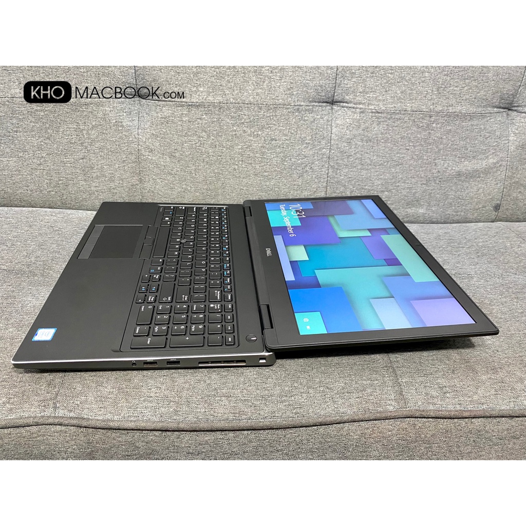 Laptop Dell Precision 7530 Core i7-8850H | RAM 16G | SSD 512G | Màn 15' FHD Máy Mỹ Đẹp 99%