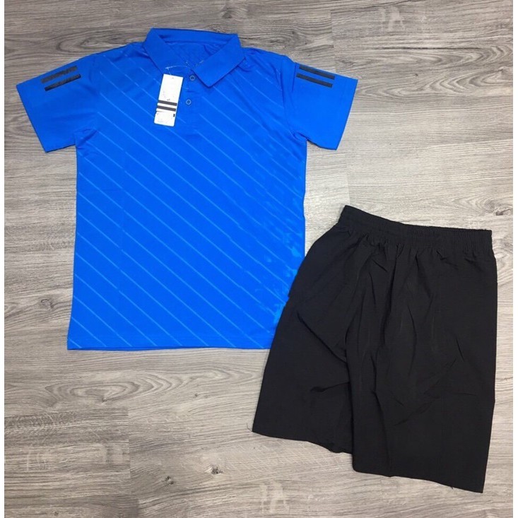 Bộ thể thao nam thun lạnh cổ đức N07, phom 45-78kg | BigBuy360 - bigbuy360.vn