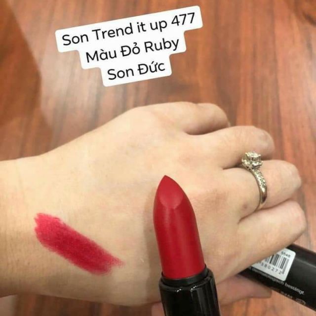 Son trend it up 477 Nội địa đức đỏ ruby