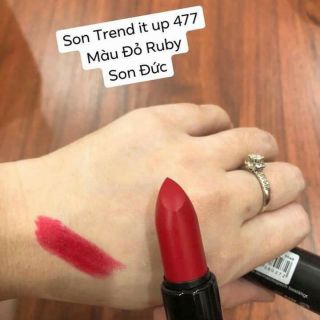 Son trend it up 477 Nội địa đức đỏ ruby
