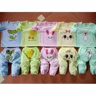 Combo 40bo cotton dài tay giá chỉ 530k..........................................................................