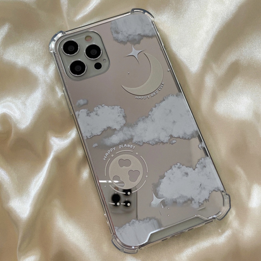 Ốp ĐiệN ThoạI KiểU Gương Trang ĐiểM Cho IPhone 14 13 12 11 Pro Max X Xs XR 8 7 Plus