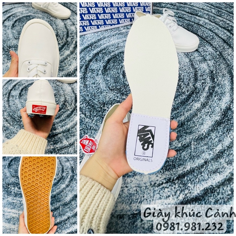 Giày Vans Claisc Lười Vault Đế Kem Nam Nữ | BigBuy360 - bigbuy360.vn