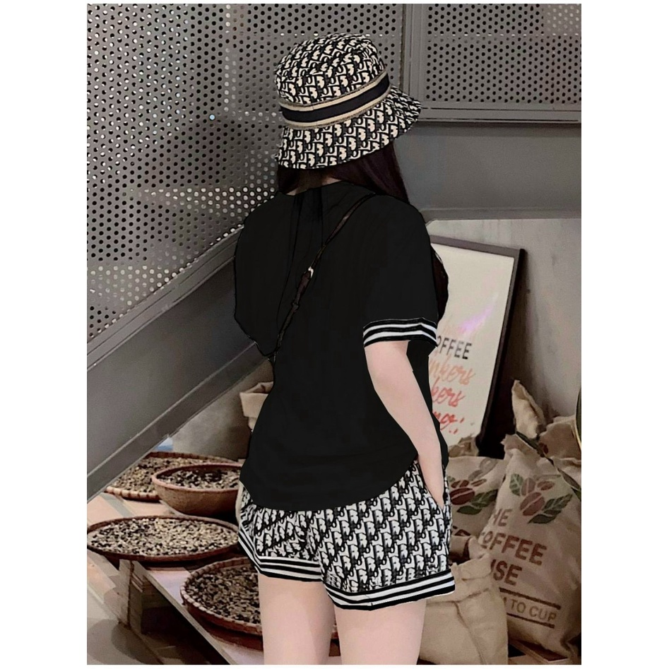 BỘ SHORT IN THÊU 3D CAO CẤP TT025 _HÀNG XUẤT NHẬT-HÀN