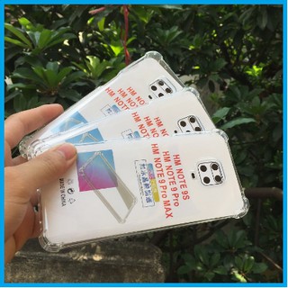 Ốp lưng xiaomi redmi note 9s / note 9 pro / note 9 pro max silicon chống sốc 4 góc mới