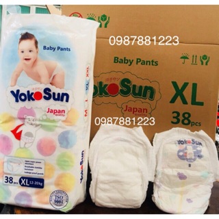 76c Bỉm Quần YOKOSUN Nhật size XL
