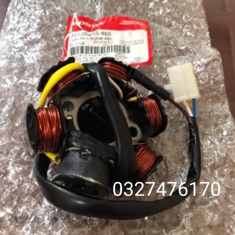 Cuộn lửa 6 cuộn xe Super DREAM, WAVE Alpha , FUTURE 1... zin