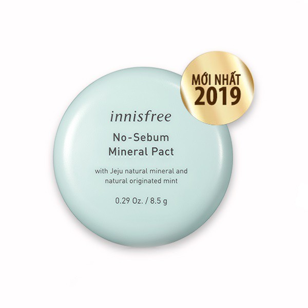 Phấn Phủ Nén Innisfree No Sebum Mineral Pact 8,5g