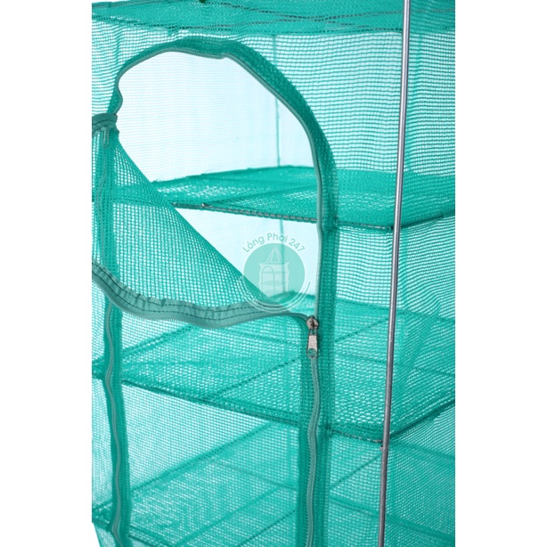 Lồng phơi thực phẩm Lồng phơi 247 - Chống ruồi 100% - 3 tầng 35x35x60