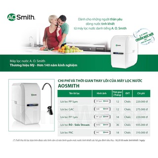 MÁY LỌC NƯỚC AO SMITH AR75-A-S-2
