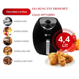 [FREE SHIP] - Nồi chiên không dầu MISHIO MK41 (4.4 lít) tặng bộ dao 5 món ngẫu nhiên