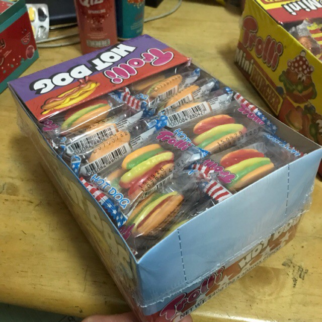 Kẹo Dẻo Trolli Hot Dog Thơm Ngon