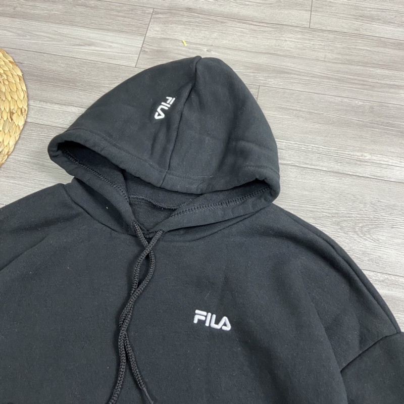 Áo Nỉ Mũ Hoodie Màu Đen Form 35-48kg