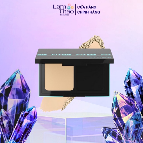 Phấn Nền Kiềm Dầu Chống Nắng Maybelline Fit Me Matte + Proeless Powder Foundation SPF 44 PA++++ ( Mẫu Mới )