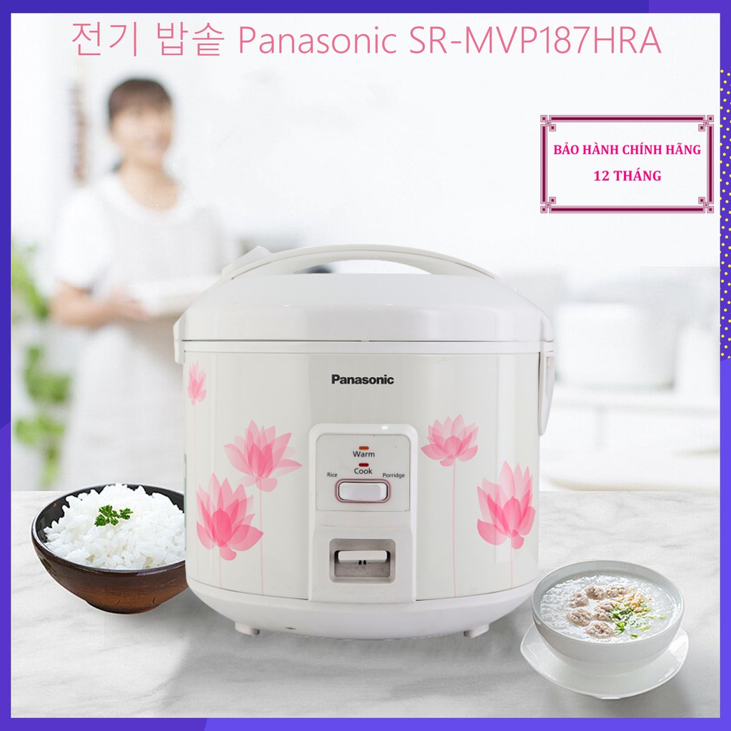 Nồi cơm điện Malaysia Panasonic SR-MVP187HRA 1.8L