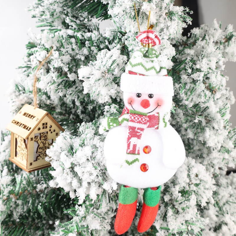 Christmas Tree Decorative Doll Pendant/ Santa Claus Snowman Elk Hanging Ornaments
