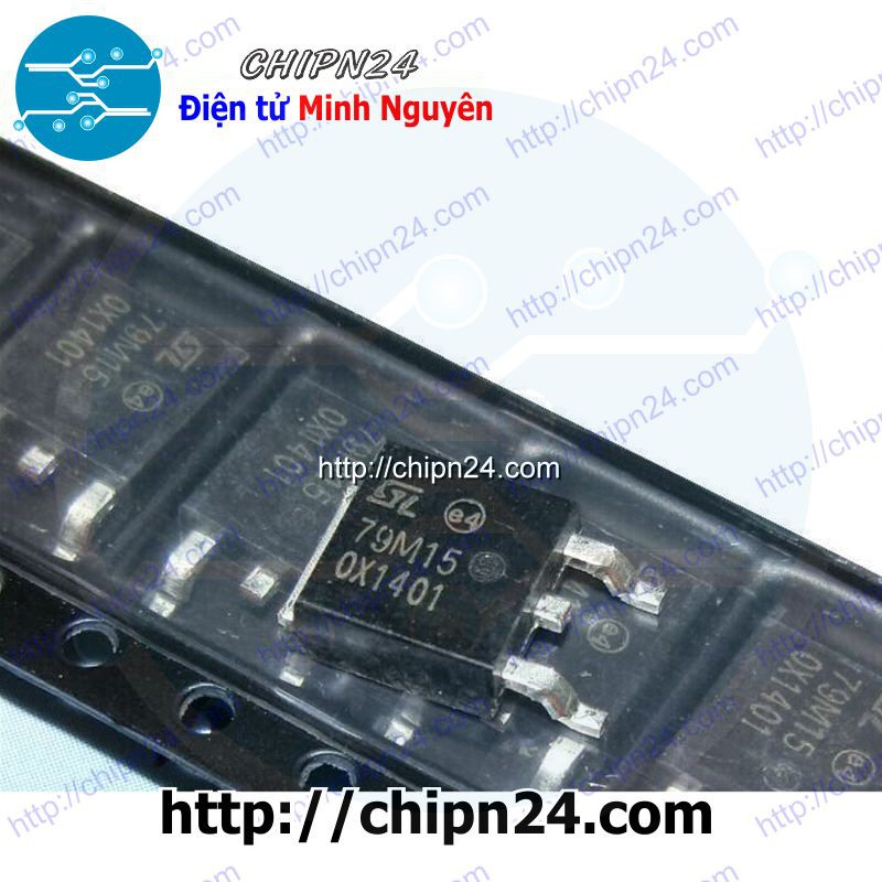 [2 CON] (SOP) IC Dán 79M15 TO-252 (SMD) (L79M15CDR-TR 7915)