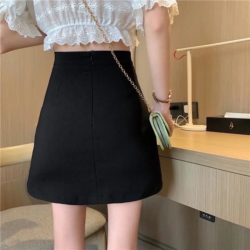 Chân váy chữ A dáng ngắn có dây buộc | BigBuy360 - bigbuy360.vn