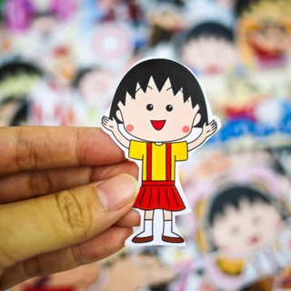 combo 30-60 sticker dán marruko ep lụa chống nước/ hình dán maruko