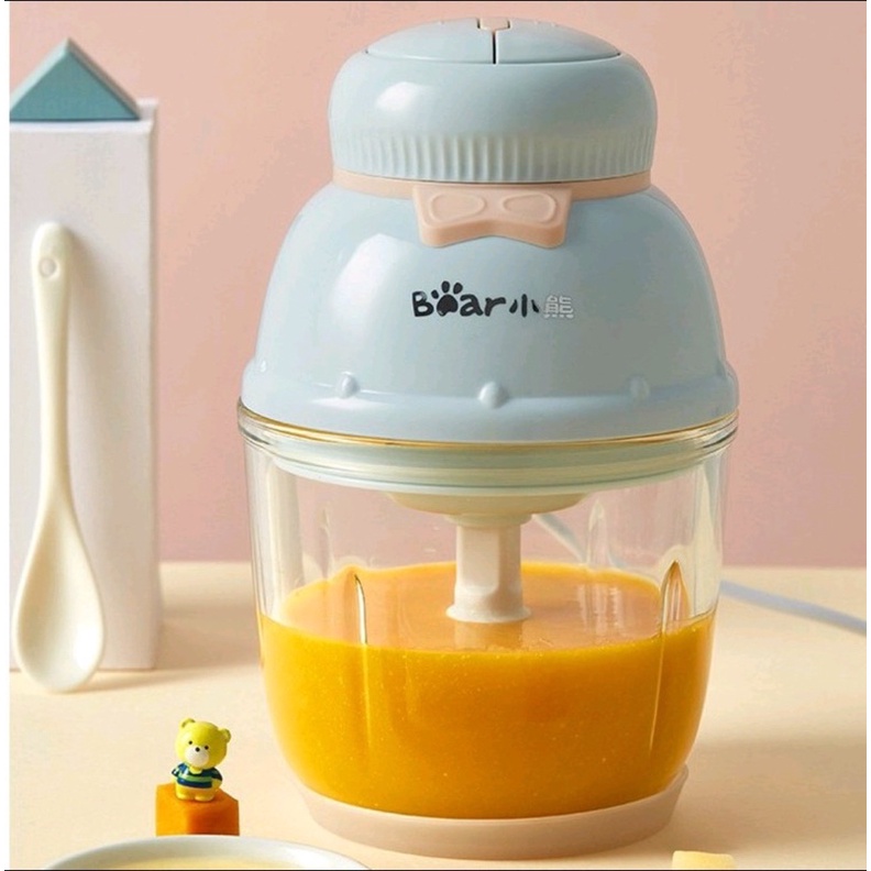 [ CHÍNH HÃNG] Máy Xay Bear 0,6 Lít Tích Hợp 2 Chức Năng Xay Mẫu Mới
