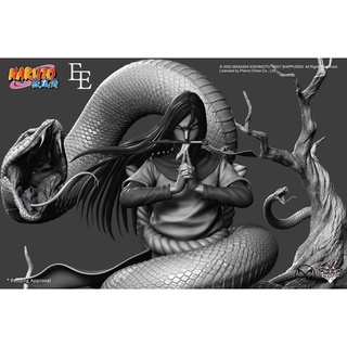File in 3D Orochimaru Resin Statue - Naruto