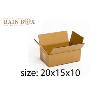 Combo 60 thùng - size 20x15x10 - Thùng Carton 3 lớp
