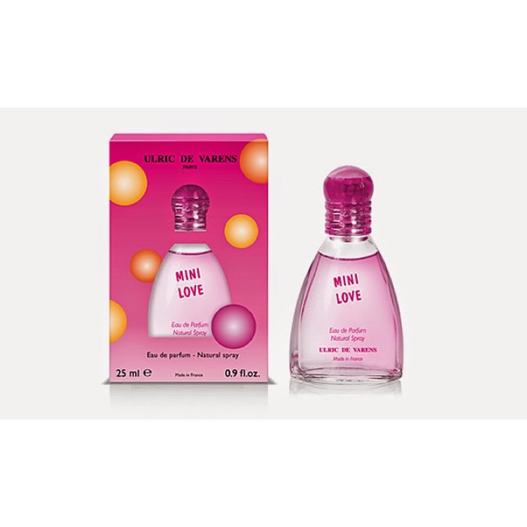 [Miễn phí vận chuyển] Nước Hoa Ulric De Varens Mini Love (25ml)