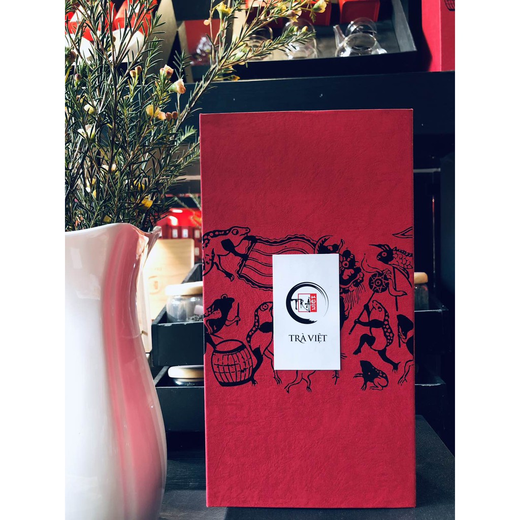 TRÀ VIỆT Hộp Quà Tết An Khang Giấy Gân Nổi Mỹ Thuật Cao Cấp | BigBuy360 - bigbuy360.vn