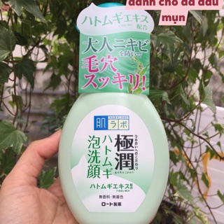 Sửa rửa mặt tạo bọt Hadalabo