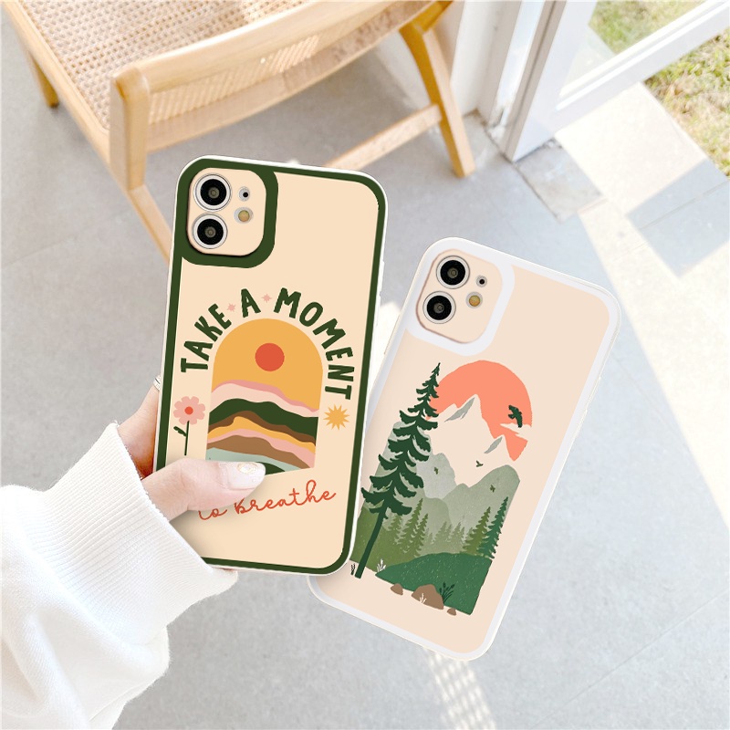 ỐP LƯNG IPHONE Phong cảnh như tranh ốp iphone 12 pro/13pro/13promax/7/7+/8/8+/X/XS/XSM/11/11PMROMAX tr1094