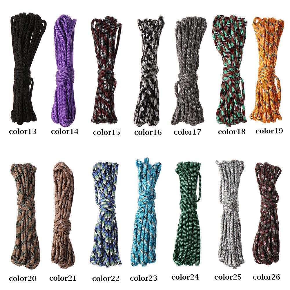 Daphne 1 Cuộn Dây Dù 5M Dài 4mm Chất Lượng Cao Dùng Khi Đi Cắm Trại