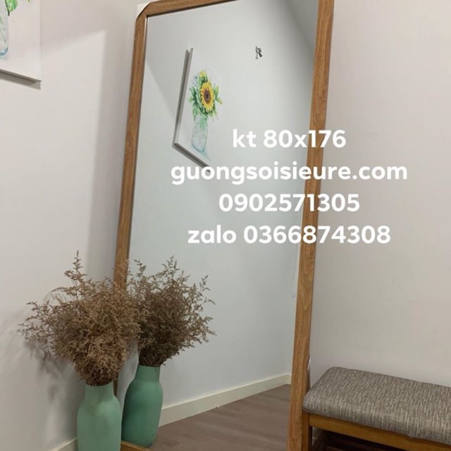 Gương soi nịnh dáng cho shop thời trang