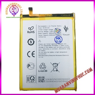 Pin vsmart joy 3 / vsmart live 4 / bvsm-430,dung lượng 5000mah / bảo hành 12 tháng - mbvp.com