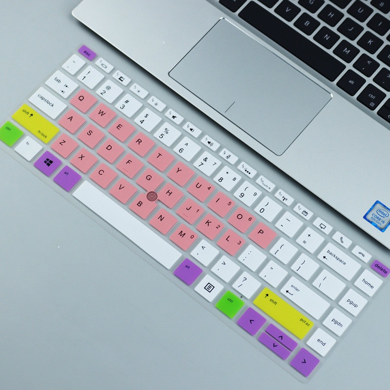Miếng dán bảo vệ bàn phím máy tính xách tay silicone siêu mỏng mềm mại dành cho HP Elitebook 840 G4 745 14 inch
