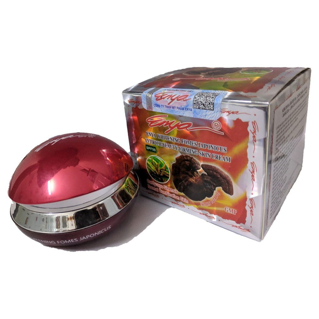 Kem ENYA làm đẹp da - chống nhăn - săn da - sáng da - Linh chi và Đông trùng hạ thảo 30g