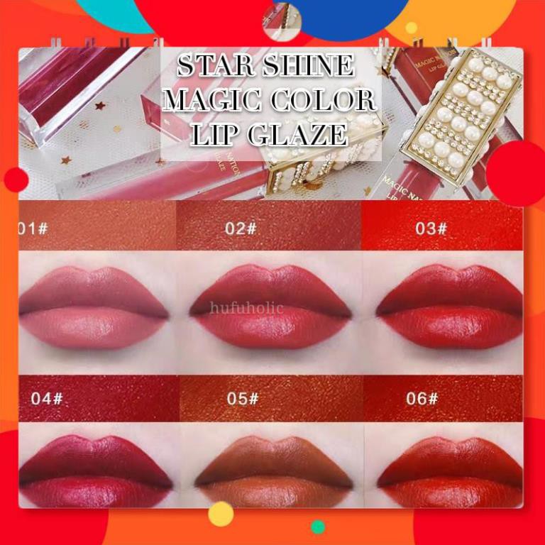 [FREE SHIP] MAGIC NATION - Son kem ngọc trai Star shine magic color lip glaze | BigBuy360 - bigbuy360.vn