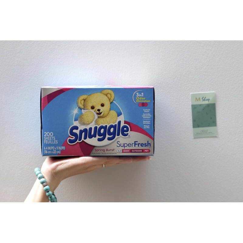 Giấy thơm Snuggle Mỹ - 200 tờ