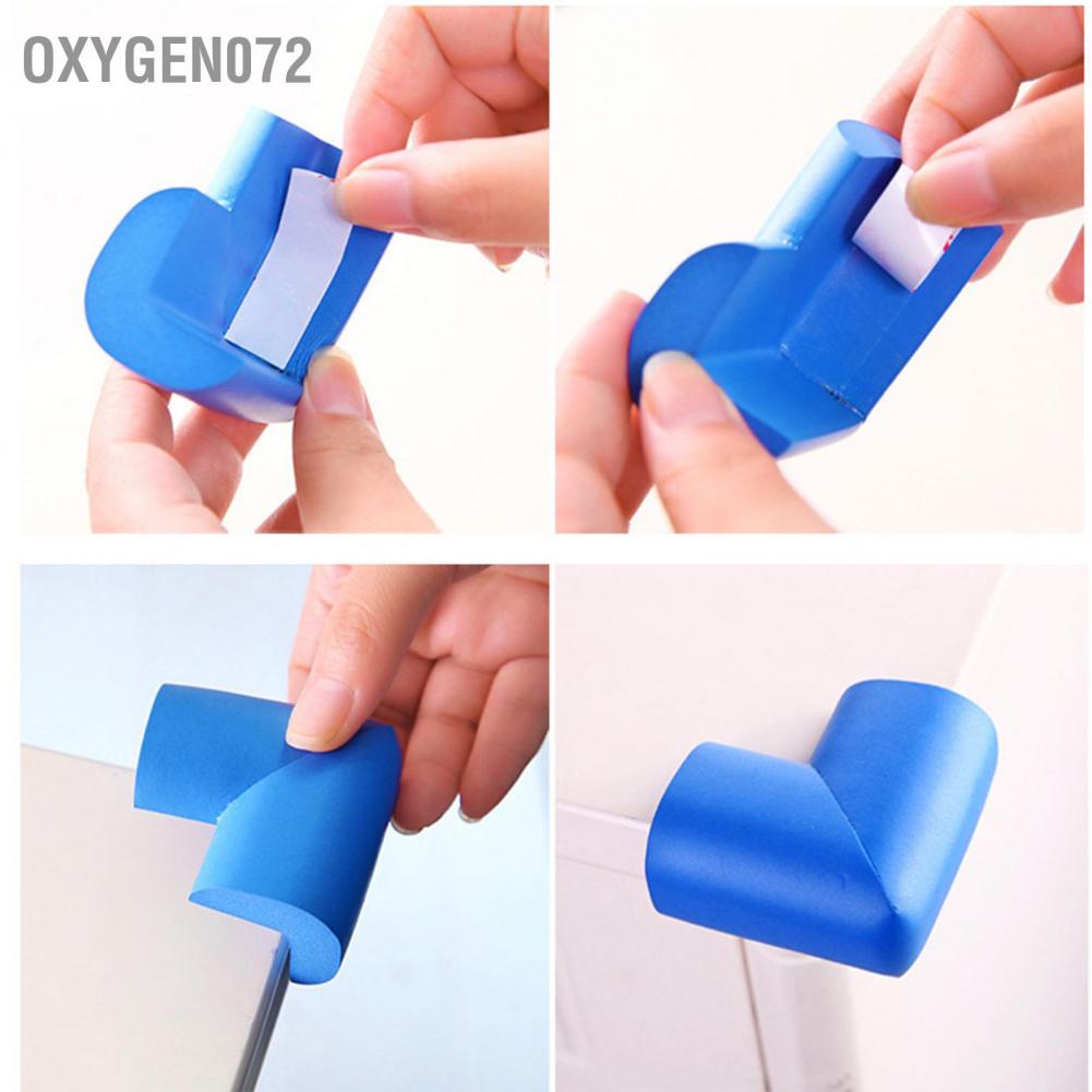Oxygen072 Baby Proofing Corner Protector High Density NBR Collision Knock Cushion for 0-8 Years Old Miếng Bọc Góc Bàn Dày Dặn Chống Va Chạm
