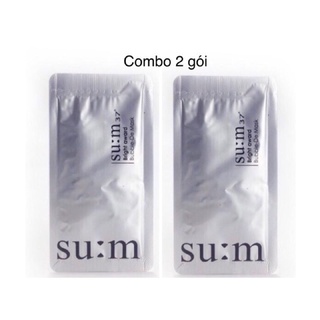 Combo 2 Gói Mặt Nạ Sủi Bọt Thải Độc Sum Trắng