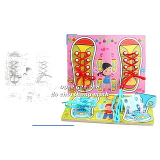 Bảng buộc dây giầy loại to