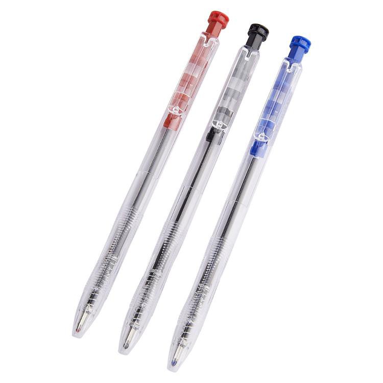 Bút bi xanh giá rẻ cao cấp BAOKE B14  loại đầu bấm ngòi 0,7mm cute dành cho học sinh - văn phòng - sinh viên