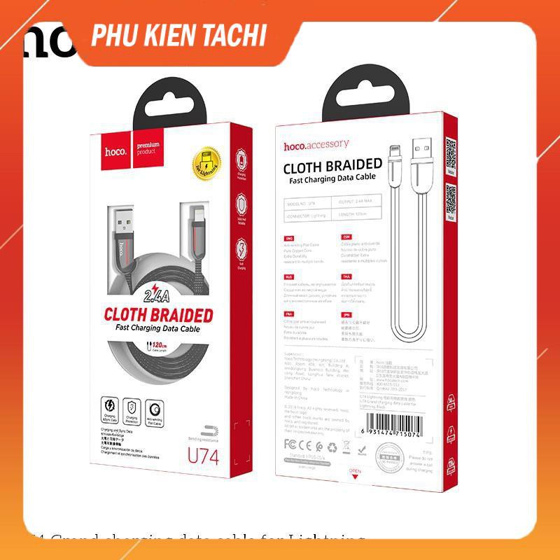 Cáp Sạc Nhanh Hoco U74