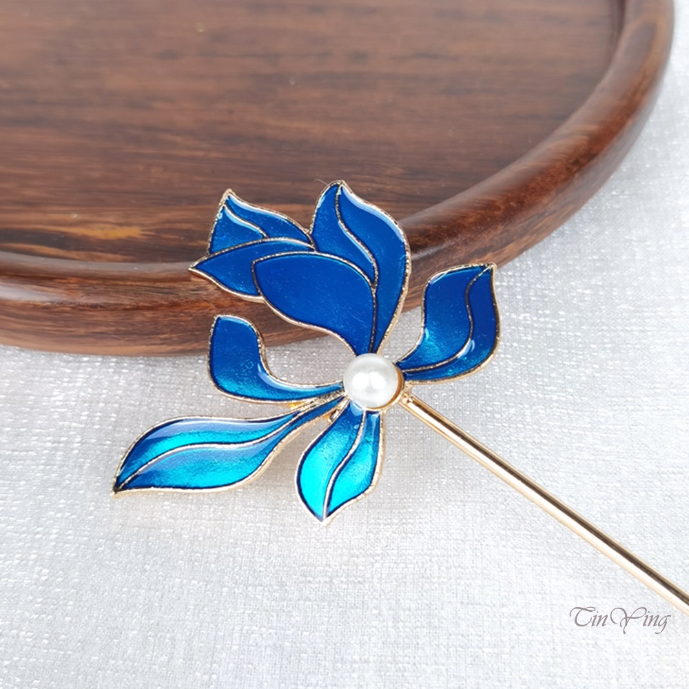 GETNOIVAS Trâm Cài Tóc Đính Ngọc Trai Kiểu Cổ Điển Thời Trang Sành Điệu Cho Nữ