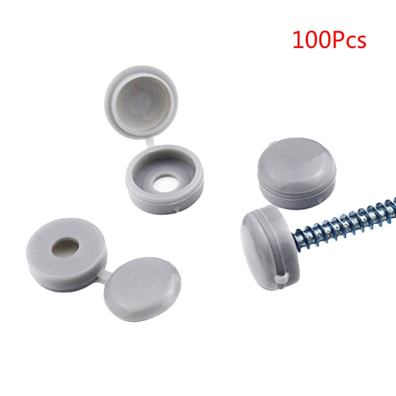 Set 100 Nắp Vít Nhựa M6 Chuyên Dụng Làm Đồ Thủ Công