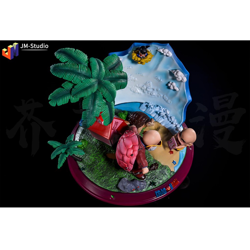 Mô hình sư phụ rùa và krillin ( Dragonball ) hàng siêu đẹp