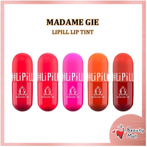 (hàng Mới Về) Son Tint Madame Gie Lipill Màu Sắc Thời Trang