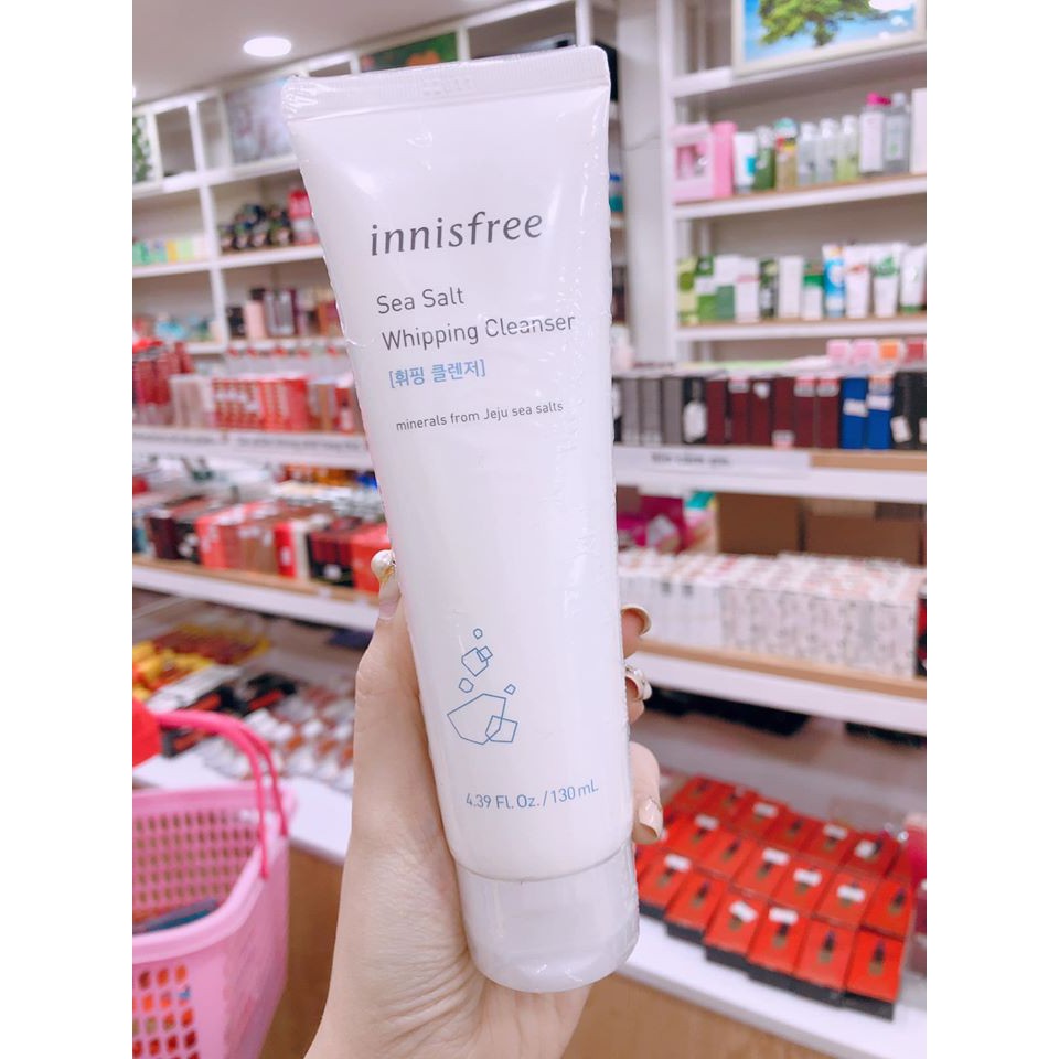 Sữa rửa mặt Innisfree Sea Salt Whipping Cleanser (130ml)